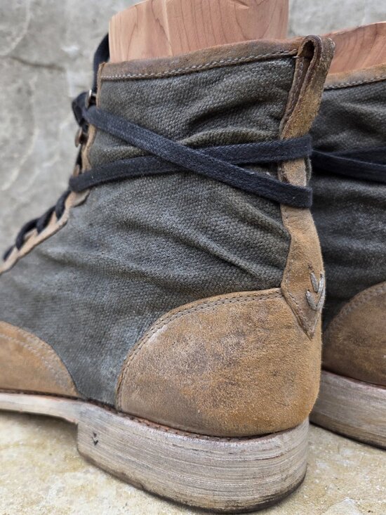 John Varvatos Bowery Lace Boots – Limited Edition Hand made in Italy - Size 10.5 main image 13